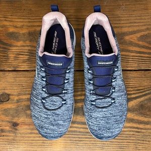 Skechers Memory Foam Slip On Sneakers